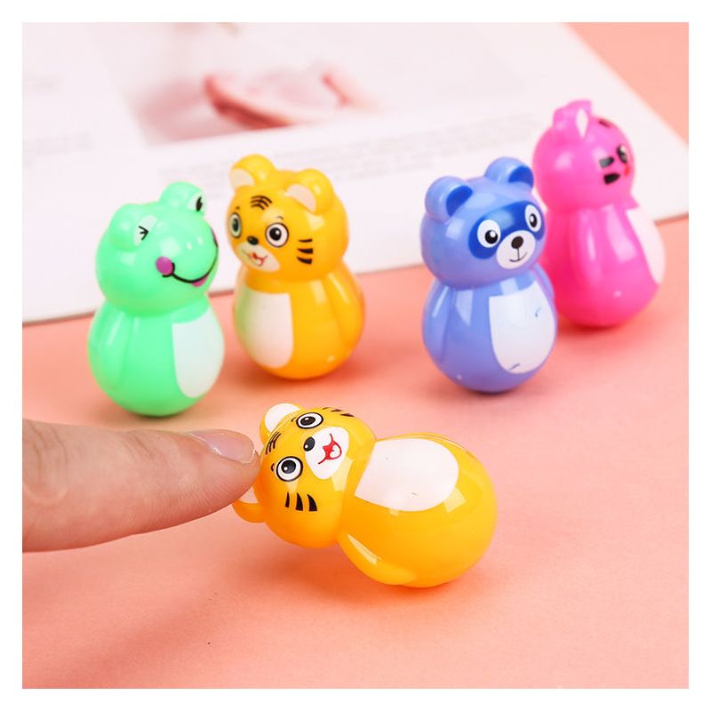 抖音网红热卖礼品卡通不倒翁儿童益智玩具幼儿园学生节日活动奖品