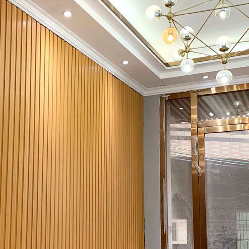 生态木195覆膜大长城背景板天花吊顶装饰板pvc扣板雪松白