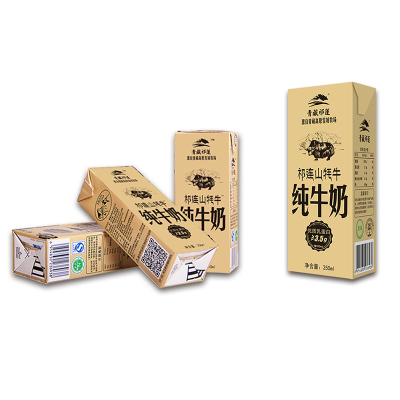 牦牛奶纯牛奶全天营养组合 2箱