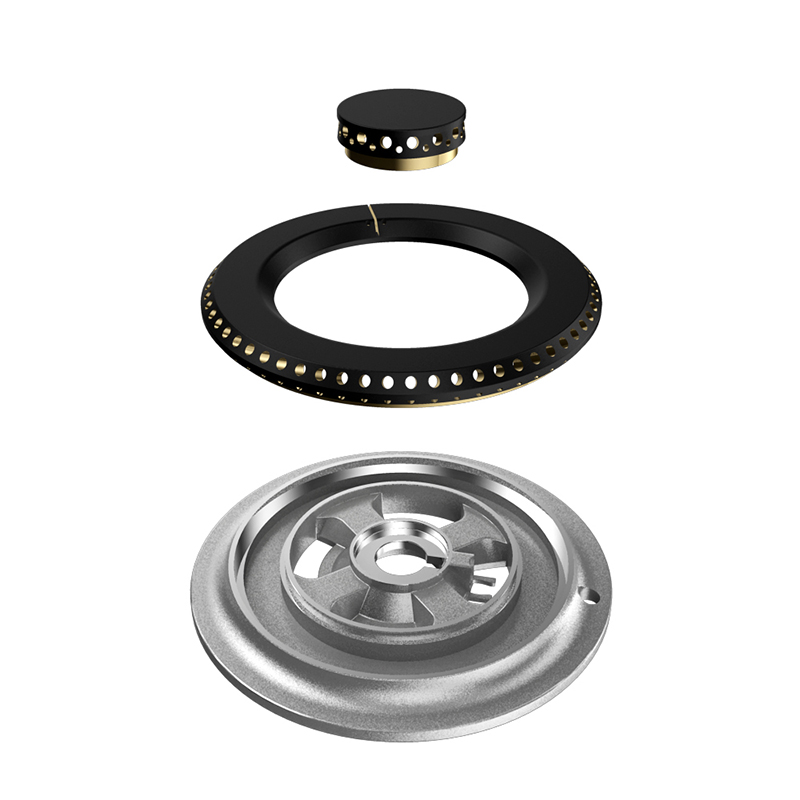 樱花(Sakura)嵌入式燃气灶A635G 煤气灶 钢化玻璃 天然气双灶猛火灶 台式灶具