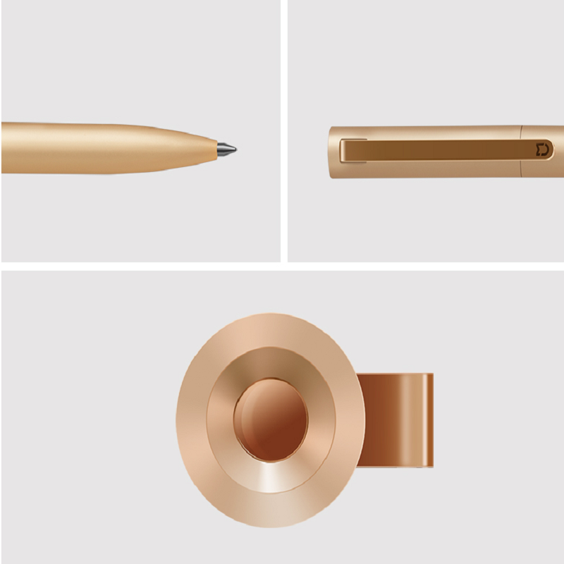 小米米家金属签字笔05mm旋转出笔办公商务记事笔100起发