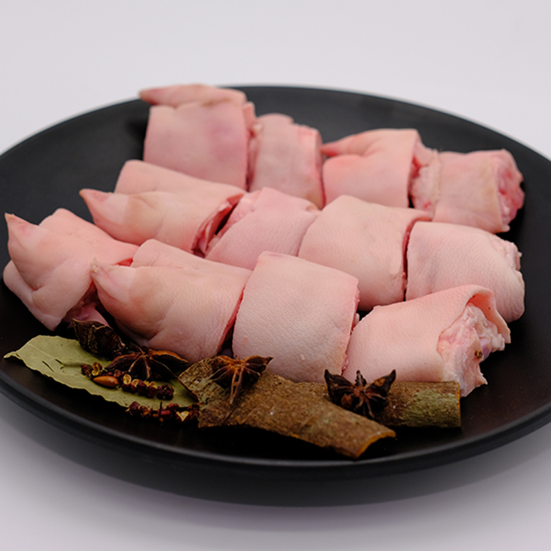 中粮家佳康 袋装冰鲜带筋猪蹄块1kg/袋 非冷冻视频介绍_中粮家佳康 袋