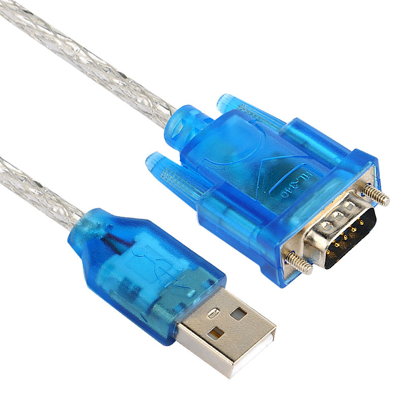 绿联打印线 串口 转接线 USB转RS232串口线 数据线