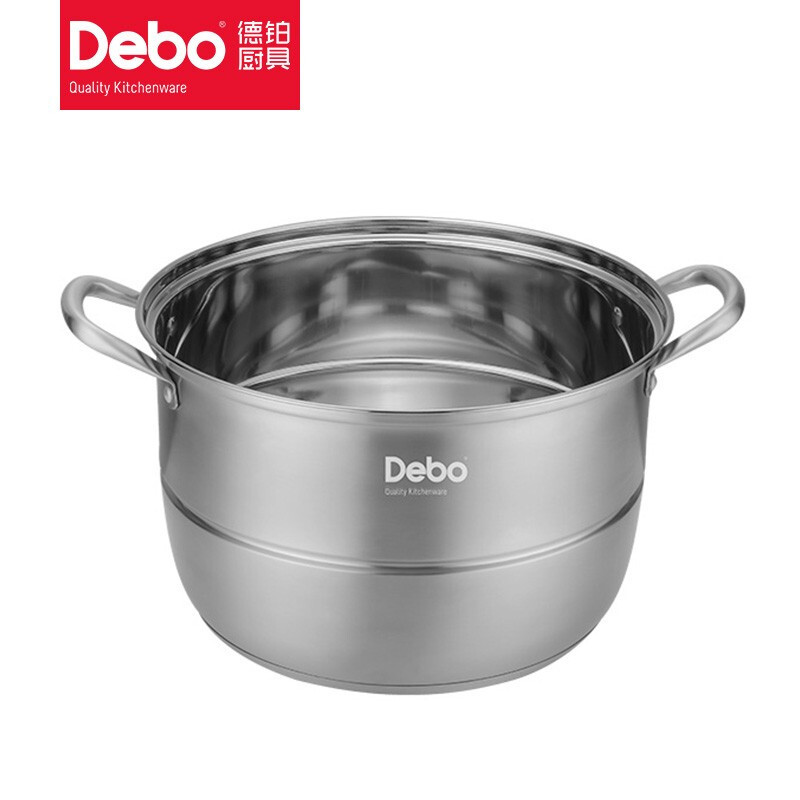 德铂(Debo) DEP-575 蒸锅304不锈钢32cm电磁炉燃气炉通用高清大图
