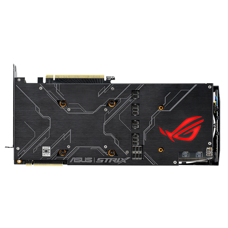 攀升 华硕(ASUS)ROG-STRIX-RTX2080S-A8G-GAMING 2080 SUPER 1650-1860MHz 15500MHz 猛禽游戏显卡8G