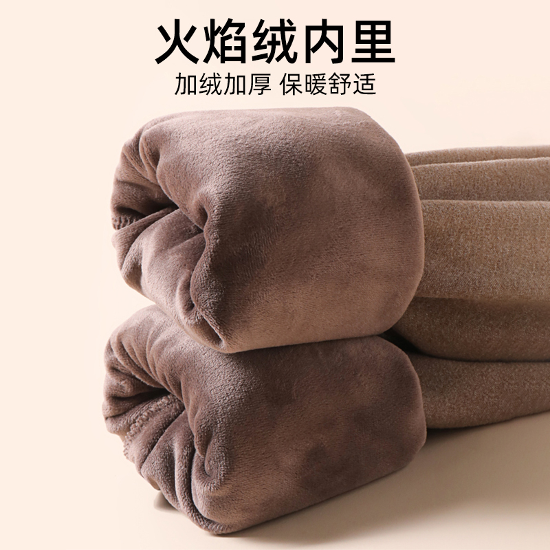 7A抗菌啄木鸟保暖内衣女士发热打底衫加绒加厚秋衣秋裤套装2024冬高清大图