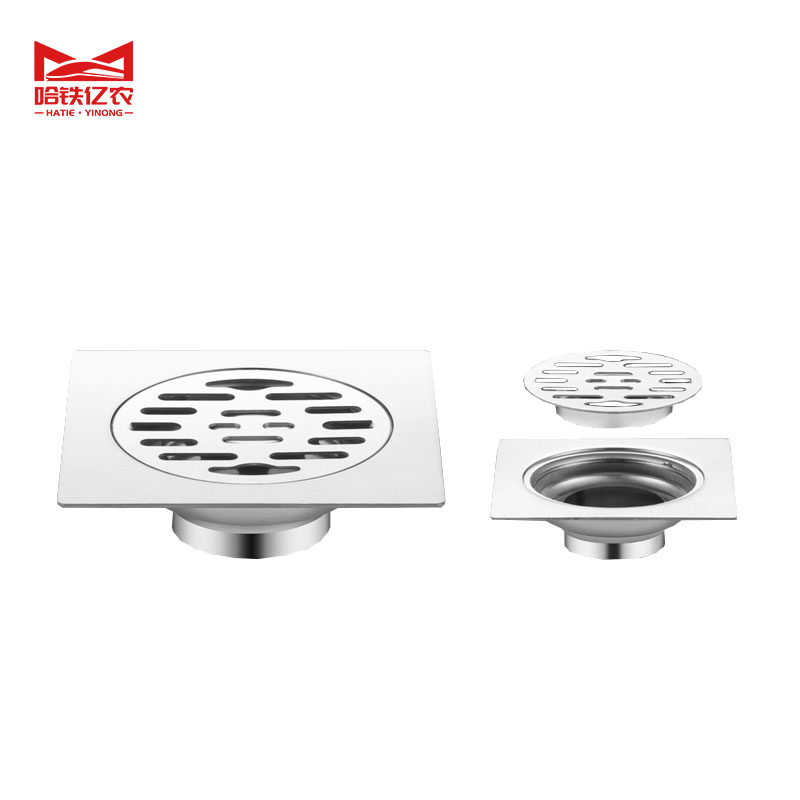 哈铁亿农 304不锈钢地漏50管/个高清大图