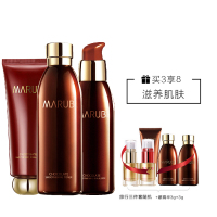 丸美MARUBI巧克力丝滑三件套(洁面乳120ml+丝滑水190ml+丝滑乳150ml)保湿;清爽;深层清洁;保湿补水