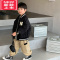 可莉允韩范童装男童2022新款外套儿童棒球服宝宝棉服男孩秋装夹克