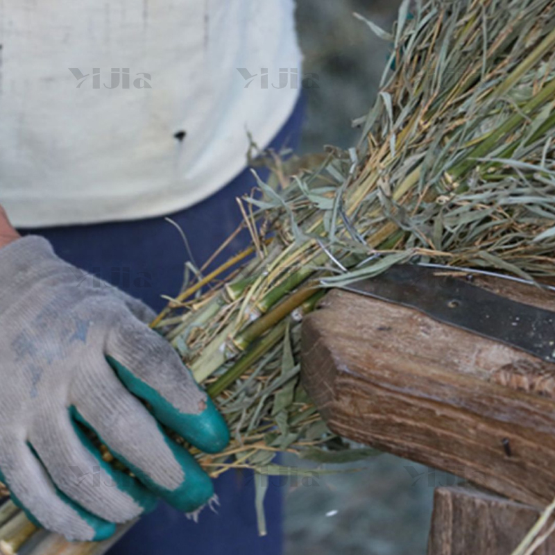 翌嘉 YJ40624024竹扫把大扫把竹扫帚 一体式脱叶大扫把5斤高清大图