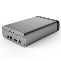 DM Q3C系列 家庭网络存储备份器 智能NAS远程访问 高速USB3.0金属硬盘盒