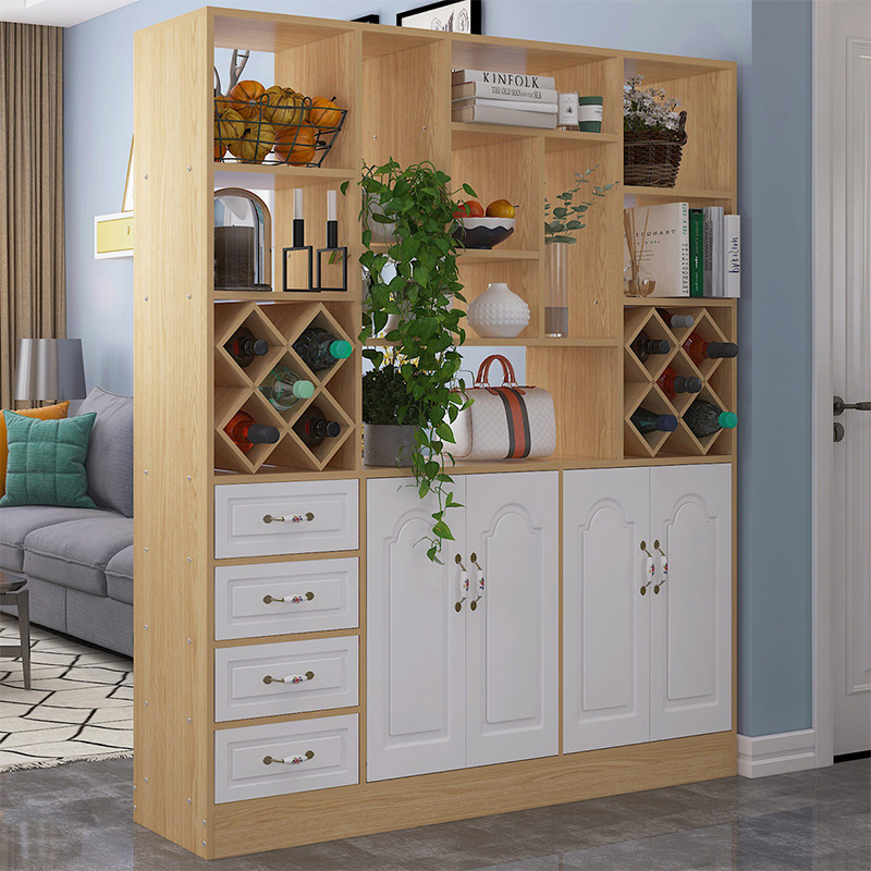 弘拜酒柜现代简约玄关柜客厅隔断柜家用大容量鞋柜门厅柜储物