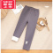 可莉允宝宝加绒裤子冬加厚女童打底裤秋冬薄绒儿童小童保暖女宝外穿保暖裤