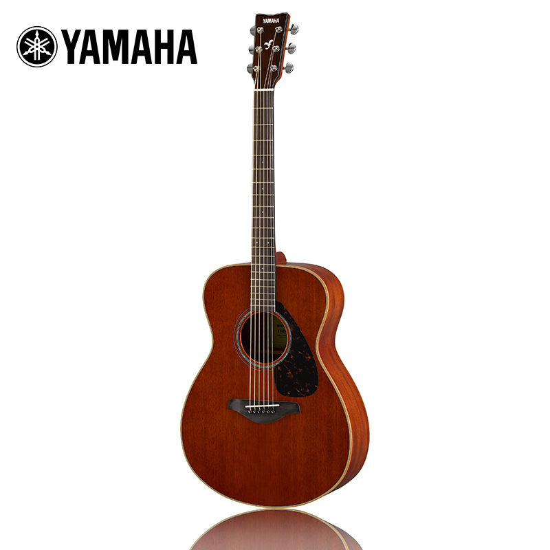 雅马哈自营(YAMAHA)FS850全桃花心木单板民谣木吉他40寸指弹高清大图