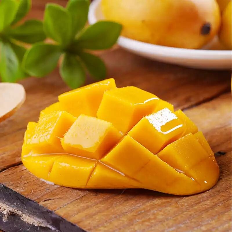 鲜木海南小台芒当季新鲜水果孕妇水果热带水果小台芒59斤装甜心芒果