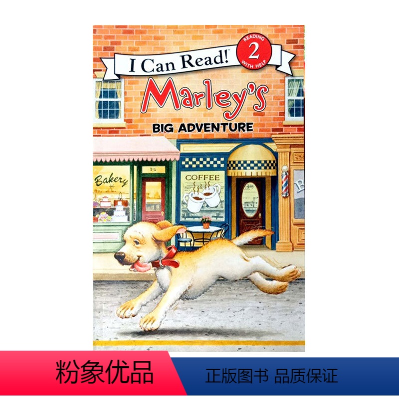 [正版]英文原版 Marley: Marley's Big Adventure 小狗马利 I Can Read 儿童英