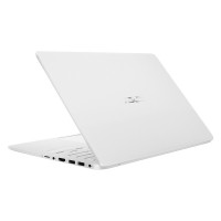 华硕（ASUS）轻奢本E406MA4100 14.0英寸商务办公本便携轻薄本影音娱乐本窄边框笔记本电脑（四核N3160 4G内存 256GB固态 白/灰色） 定制