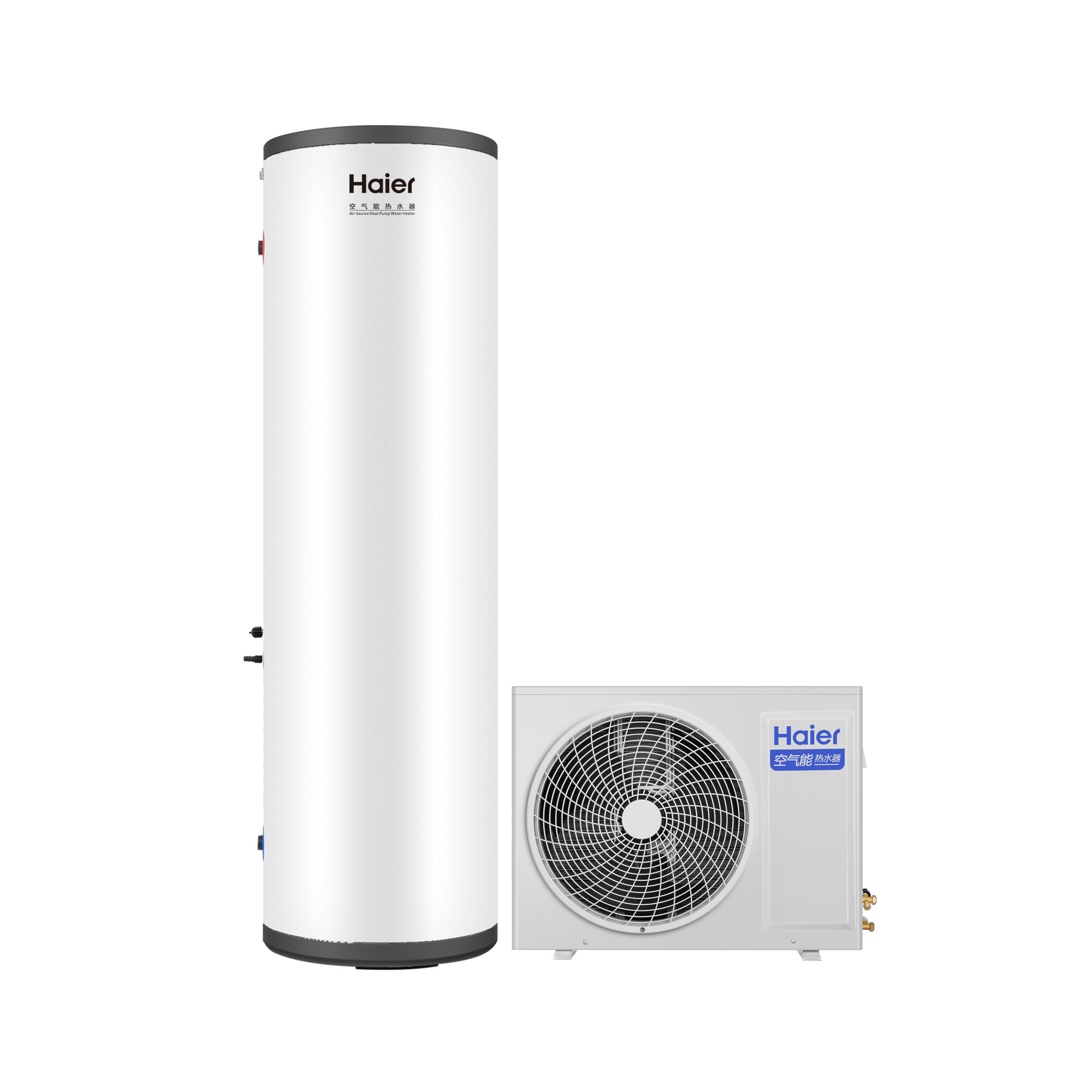 海尔(Haier)空气能热水器150升家用双源速热金刚三层胆热泵节能南方线控