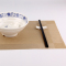 餐具筷子酒店餐馆四方筷黑色筷子
