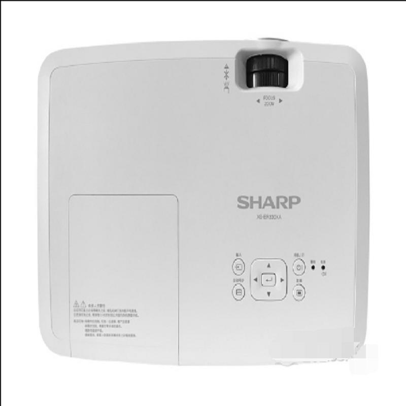 夏普(SHARP)XG-ER60WA商务办公会议教学投影机投影仪 分辨率 1280×800 亮度4500