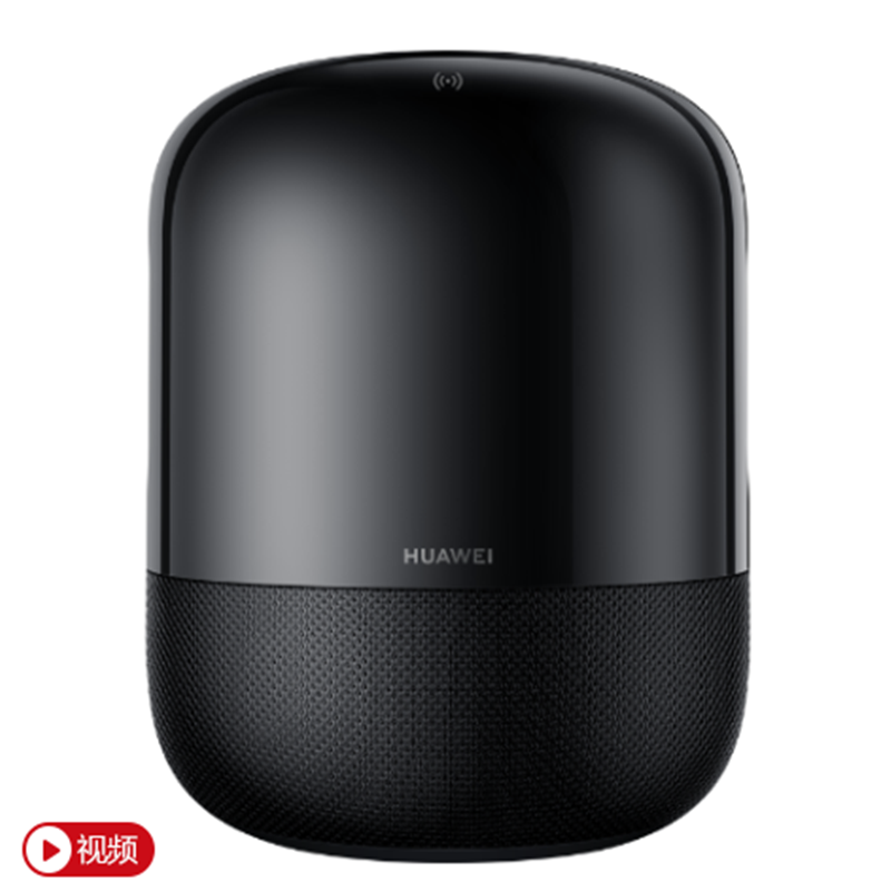 HUAWEI Sound 智能音箱 帝瓦雷四喇叭 40W低音炮 Hi-Res无损音质 一碰传音 亮黑色 单个价