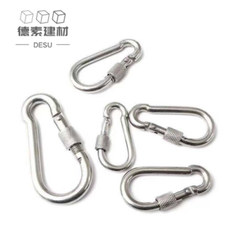 德素 304不锈钢弹簧扣 M6(带母型)/个高清大图