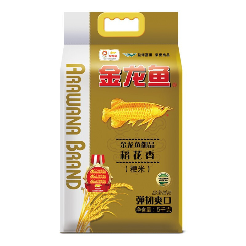 金龙鱼 稻花香大米 5kg/袋 (袋)(大米)