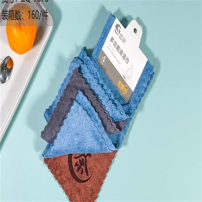 哲俏ZQ-7878多功能30cm*30cm4片抹布/组高清大图
