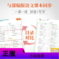 汉之简2020新版小学二年级下册语文同步练字帖拼音写词语课本同步控笔训练字贴生字注音小学生练字帖