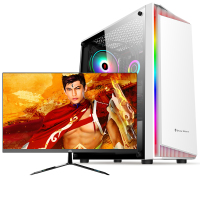 铭能 i9级12核2673V3/RTX3070/RX6600XT独显/32G内存/1T固态 台式电脑 台式机 DIY组装机电脑主机 组装电脑家用办公商务学生游戏主机+21.5英寸