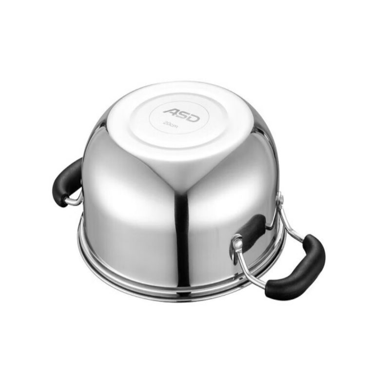 爱仕达(ASD)悦厨不锈钢汤锅 20cm TS20Q1TG高清大图