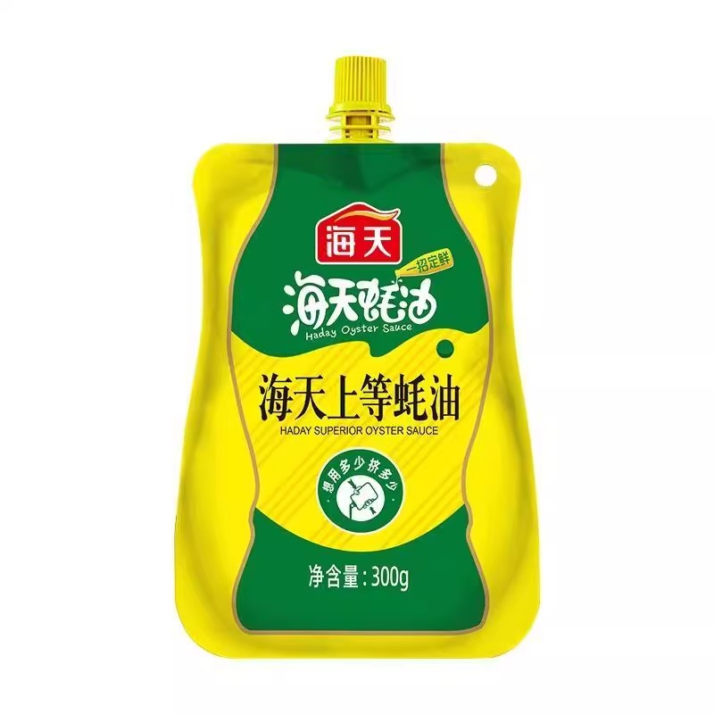 海天蚝油上等蚝油300g挤挤装正品炒菜火锅蘸料一招定鲜家用挤压装高清大图