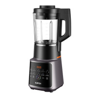 苏泊尔 可拆洗轻音破壁机 智能预约加热破壁料理机 榨汁机豆浆机自动清洗SP68R一机双杯