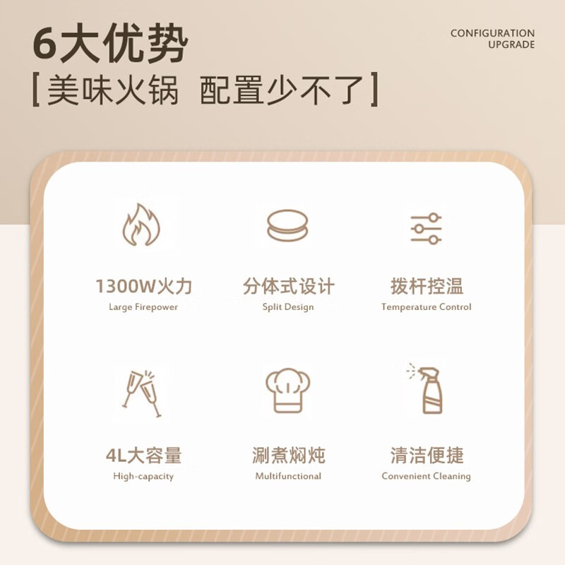 熊猫电火锅TRHG4103