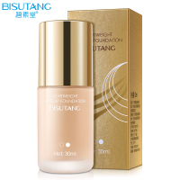 碧素堂(BISUTANG)轻润丝柔粉底液30ml（象牙白）轻薄水润贴肤遮瑕提亮长效持久妆前乳裸妆