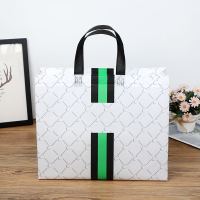 加厚覆膜无纺布袋 服装店袋子 装鞋盒礼品环保手提袋|CC加厚覆膜无纺布袋 大号38*10*33(5只装)