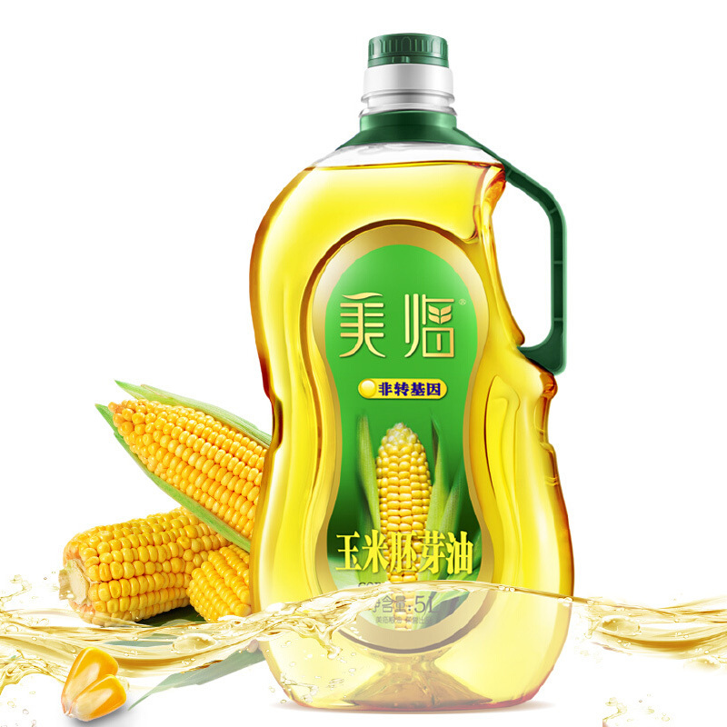 美临 玉米胚芽油 非转基因食用油 5L
