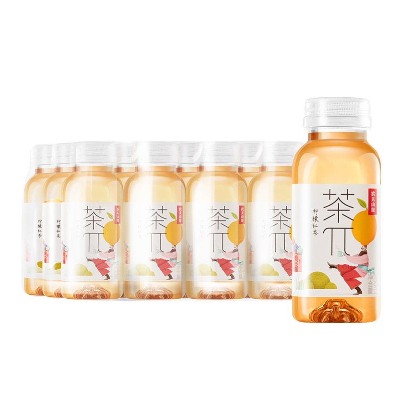 农夫山泉茶π(茶派)果味茶柠檬红茶250ml*12量贩装