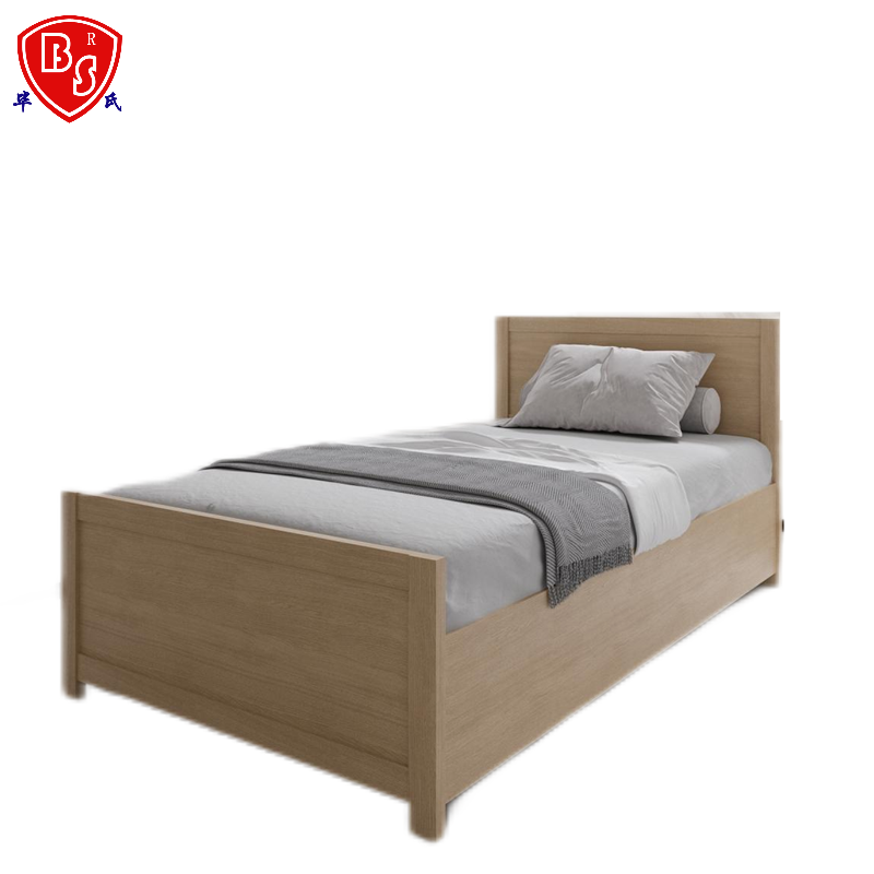 毕氏家具 实木单人床 1100*2000 张高清大图