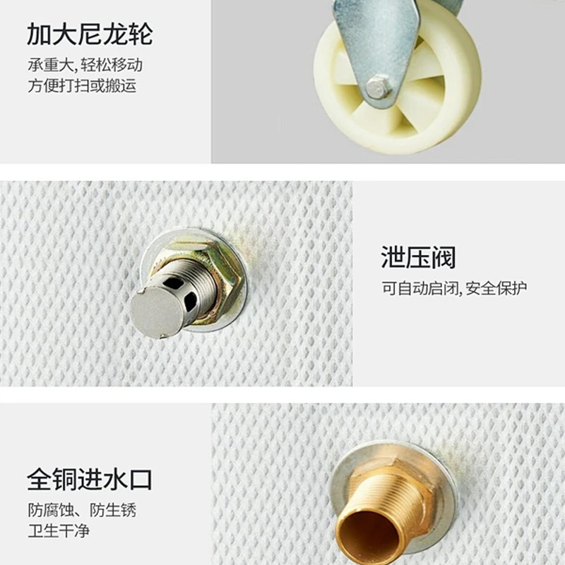瑞宇商用全自动电脑版电热蒸饭车6盘/720*640*1300mm/380v9kw高清大图