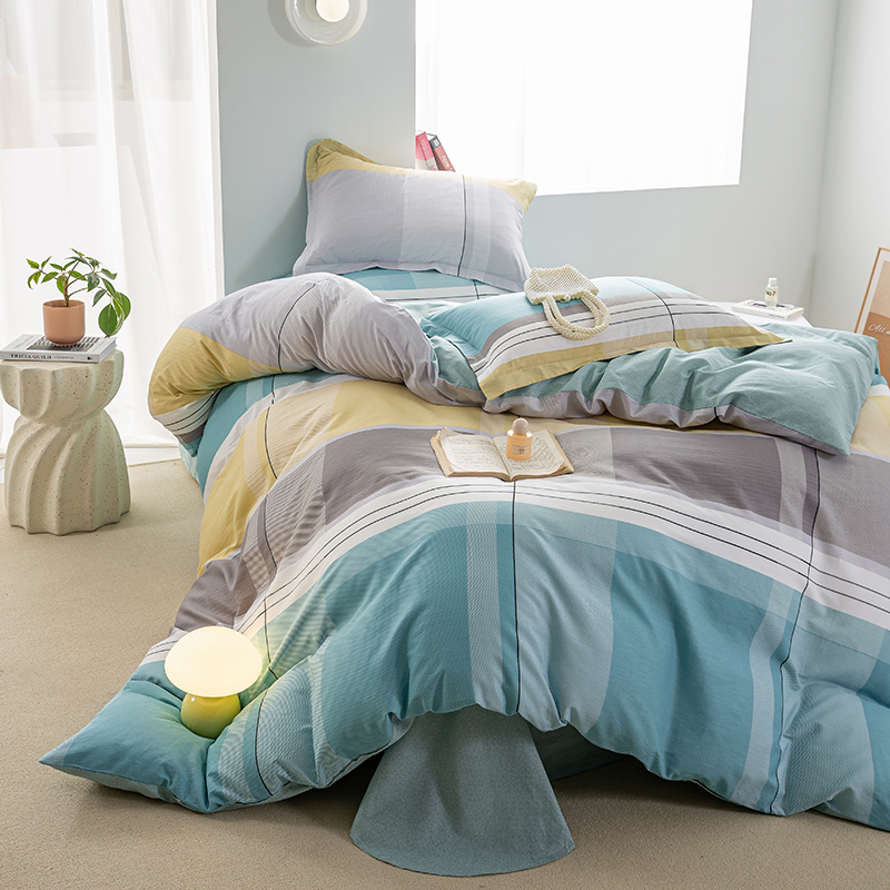 保罗大卫PAUI DAVID 梓轩纯棉四件套<75734070377>高清大图