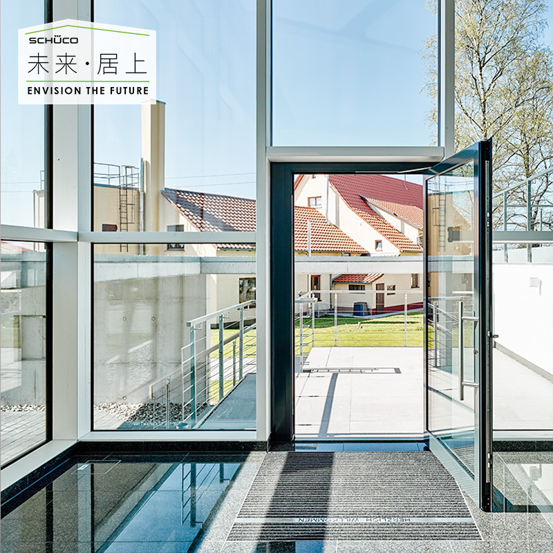 德国旭格门窗schuecoads65平开门系统入户门庭院门防盗门室内门断桥铝