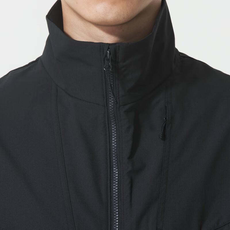 安德玛(Under Armour)男装新款运动服户外跑步健身训练外套时尚休闲立领夹克6010032-001 ZP高清大图
