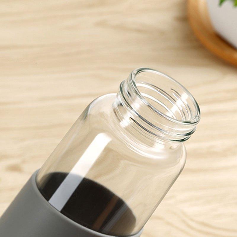 哲飞家居玻璃杯水杯子女学生可爱简约韩式茶杯创意潮流随手杯生活日用