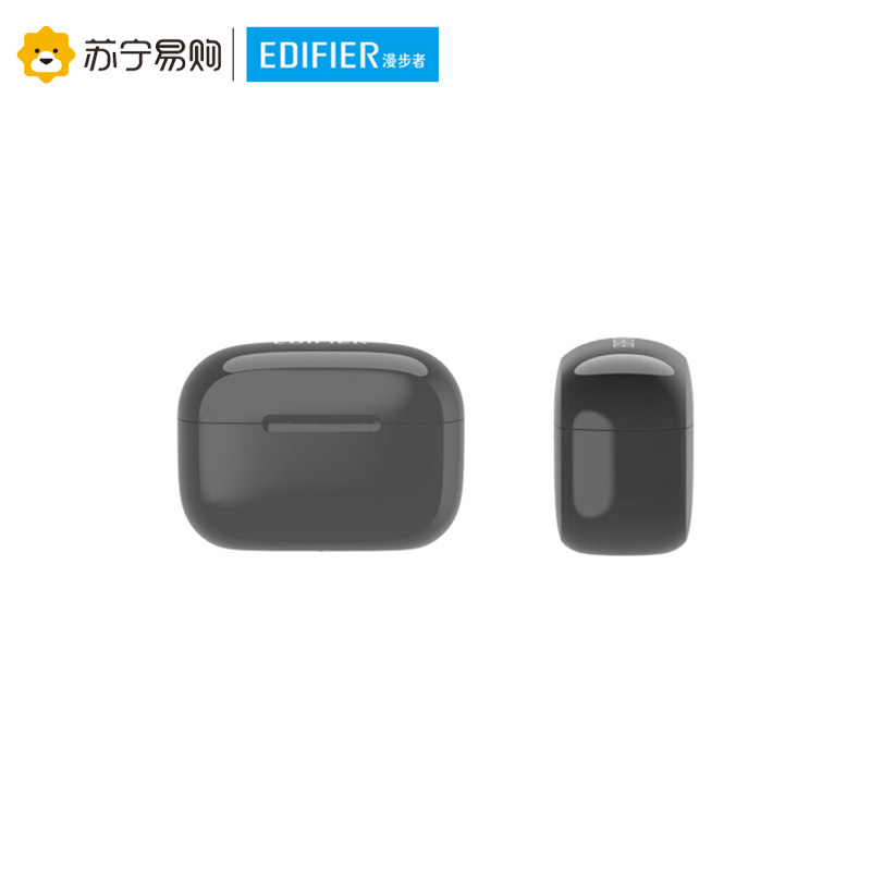 Edifier/漫步者 TWS1 真无线蓝牙耳机 迷你隐形运动手机耳机 通用苹果华为小米手机 黑色