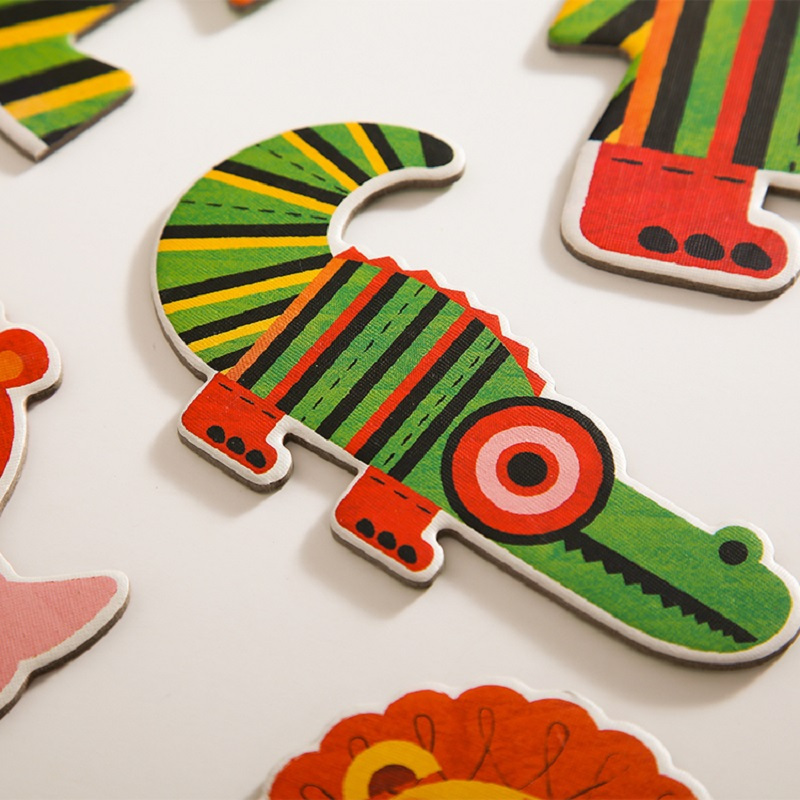 mideer弥鹿拼图儿童大块入门益智宝宝早教男女孩幼儿玩具13岁