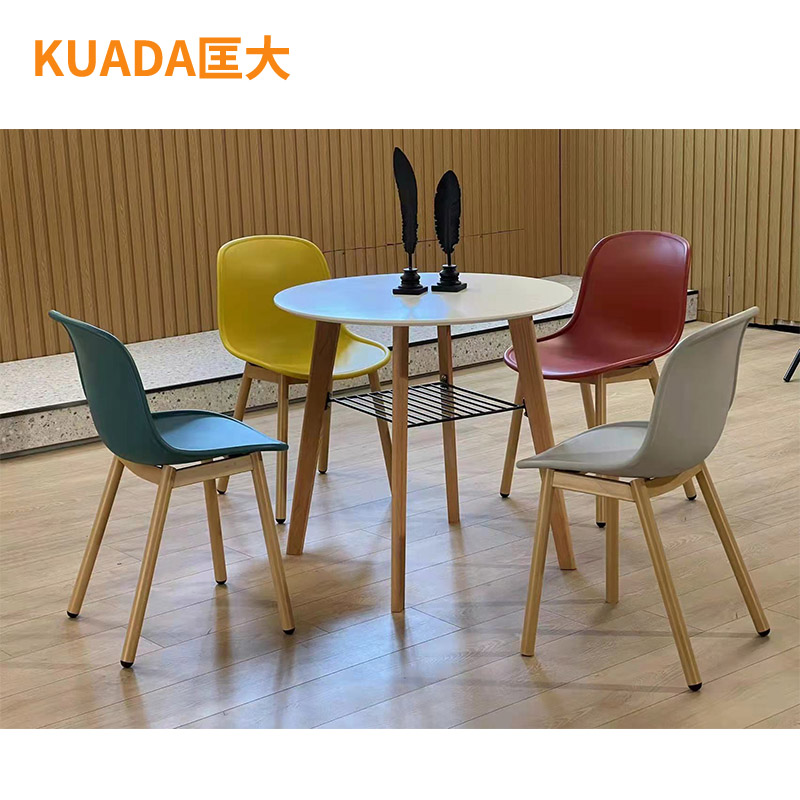 匡大 简约接待洽谈桌椅组合 一桌四椅 KDT889高清大图