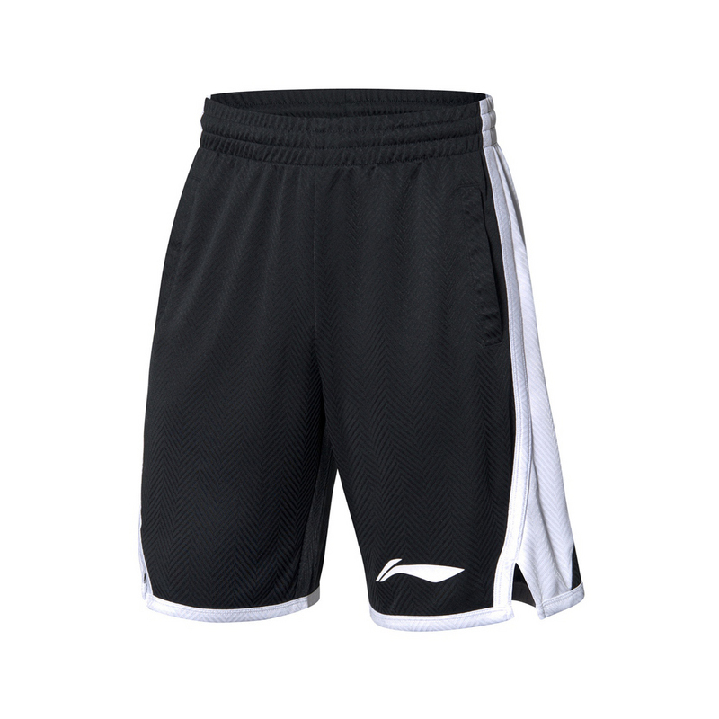 李宁 LI-NING 篮球系列男子速干凉爽修身比赛裤AAPP051