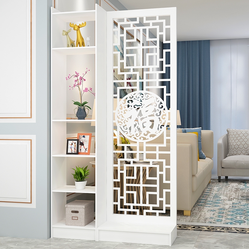 现代中式简约迪玛森家具时尚屏风隔断客厅卧室餐厅镂空花座屏玄关隔断