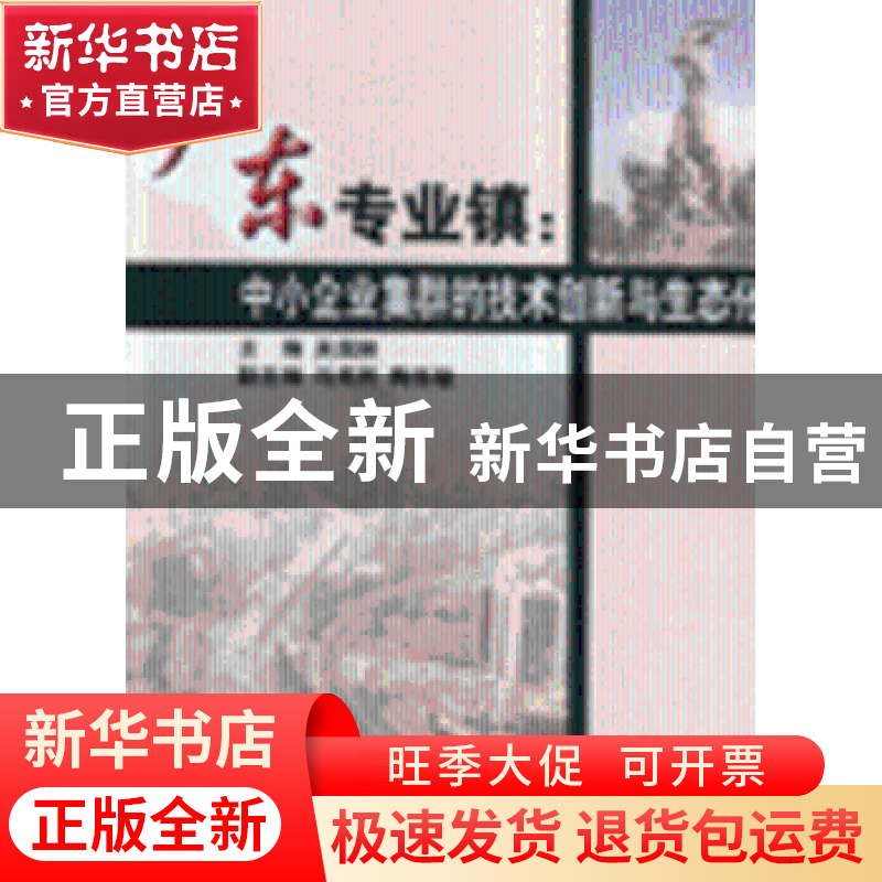 正版 广东专业镇:中小企业集群的技术创新与生态化 吴国林主编 人